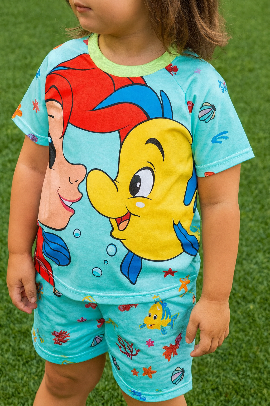 Pijama VERANO KIDS - Sirenita 1 Pijama VERANO KIDS - Sirenita