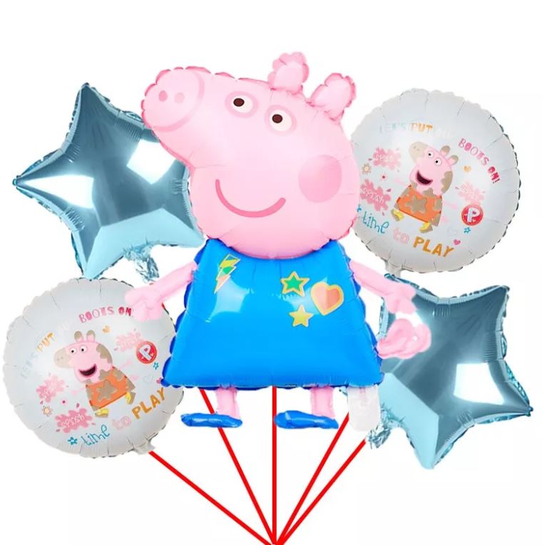  Instaballoons Peppa Pig - Ramos de globos : Juguetes y Juegos