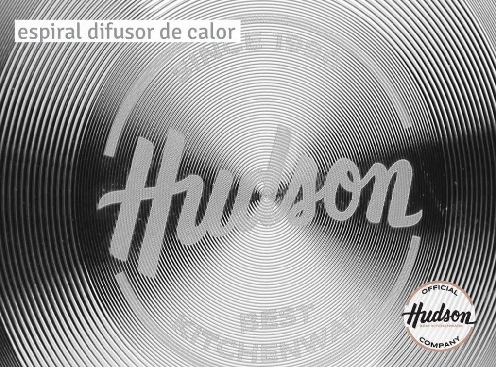 Sartén Cerámica Antiadherente Hudson Gris 26 Cm Aluminio