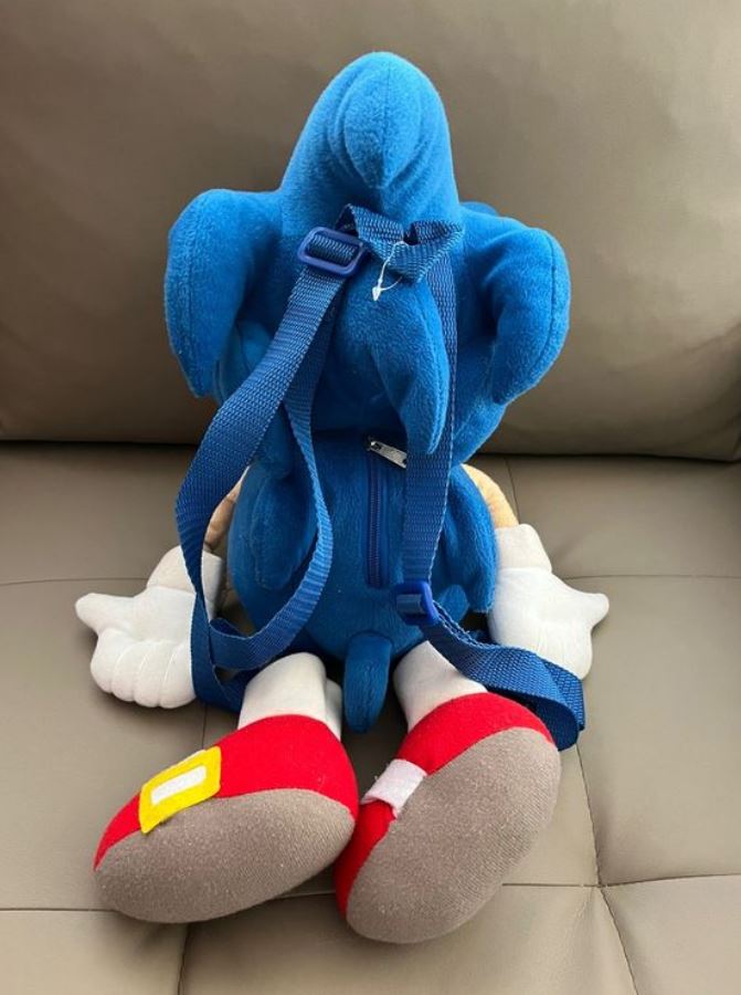 Mochila Peluche de Sonic