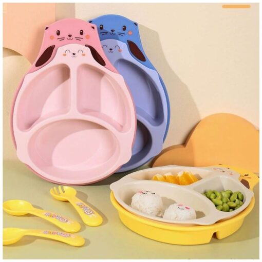Plato doble infantil - Kitten