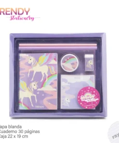 Set Stationery - Unincornio