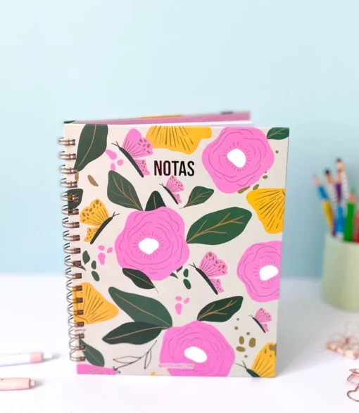 Cuaderno Flores