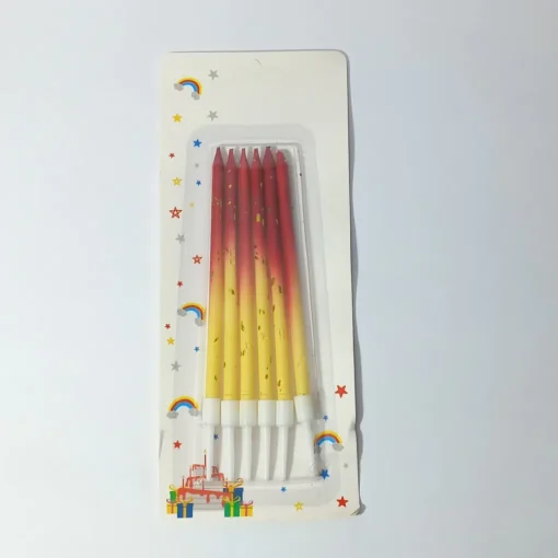 Velas Degrade 'Golden' x6 - Imagen 2