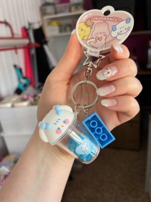 Llavero Vaso Kawaii - Imagen 3