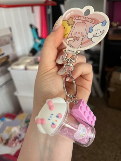 Llavero Vaso Kawaii - Imagen 2