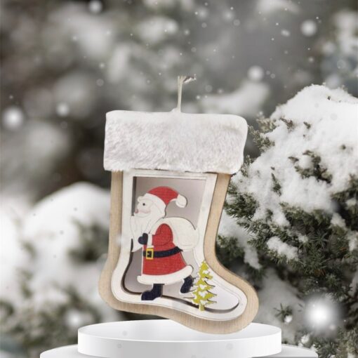Adorno Bota - Navidad - Imagen 3