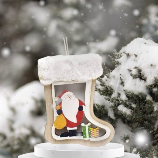 Adorno Bota - Navidad - Imagen 4