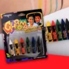 6Pcs Halloween Colorful Face Painting Pencil Splicing Structure Crayon Christmas Body Painting Pen Stick Children Party