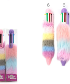 Lapicera Peluche 6 Colores