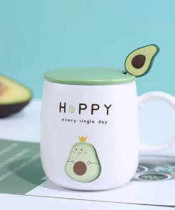 Alternative view of Taza + Tapa + Cucharita ?  Happy Palta