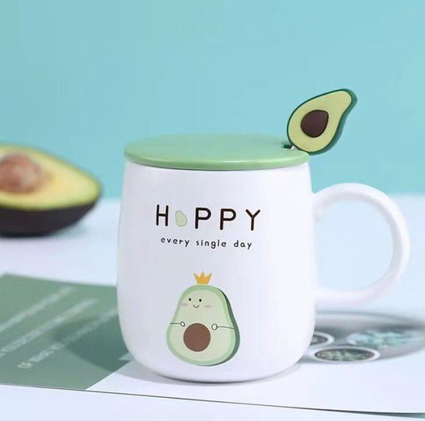Taza + Tapa + Cucharita ? Happy Palta 2 Taza + Tapa + Cucharita ? Happy Palta - Imagen 2