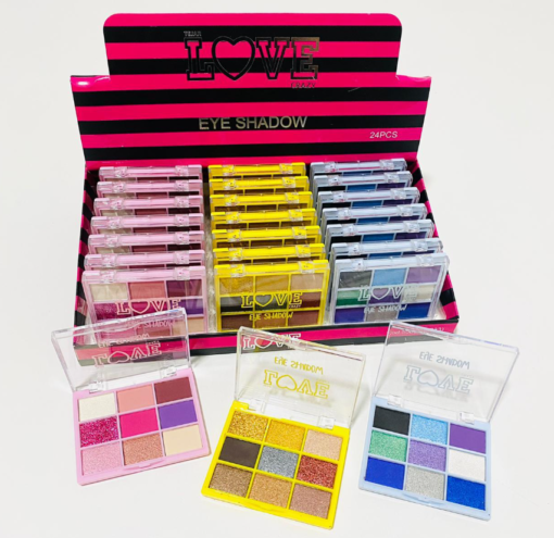 Sombra 9 Colores - Love  Crazy