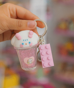 Llavero Vaso Kawaii