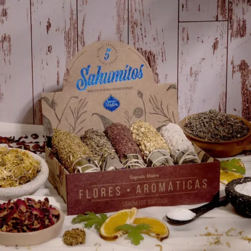 Sahumitos Surtidos x5 - Flores y Aromaticas