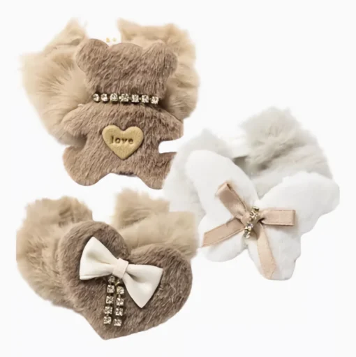 Colitas De Pelo - Peluche x2