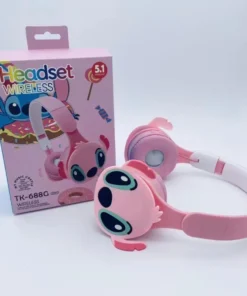 Disney Stitch auriculares inal mbricos con Bluetooth para ni os aud fonos est reo de sonido.jpg 1