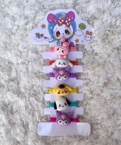 Mini Colitas de Pelo x6 - Sanrio