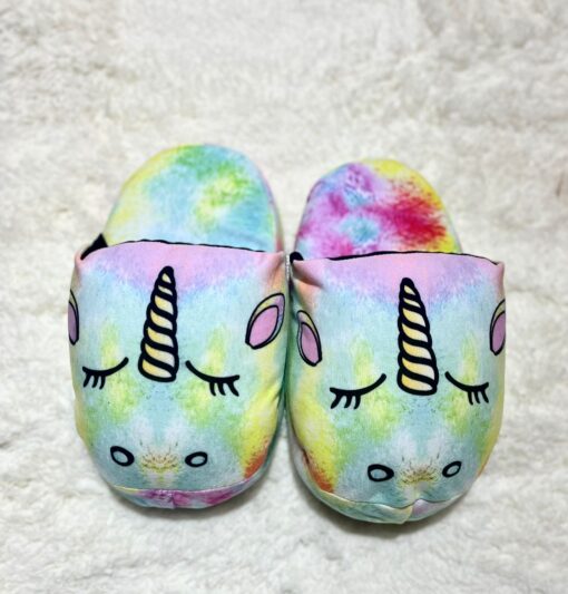 Pantuflon Sublimado - Unicornio