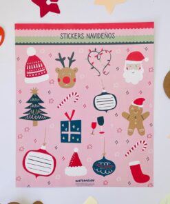 Alternative view of Stickers Navideños