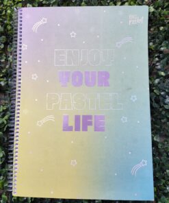 Cuaderno Universitario Tapa Flexible - Pastel
