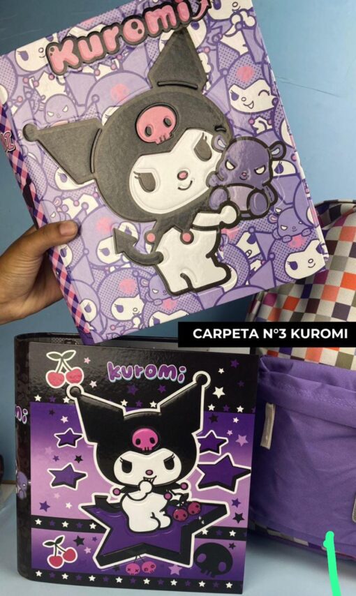 carpeta N3 KUROMI