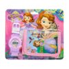 kit infantil de billetera con reloj disney princesa sofia