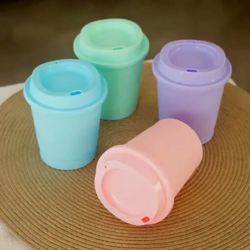 mini vaso termico eco cafe full colores pasteles