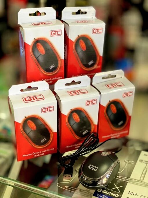 Mouse Optico Luminoso GTC