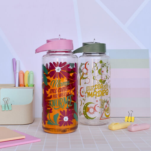 Botella Big Estampada - DIA DE LA MADRE