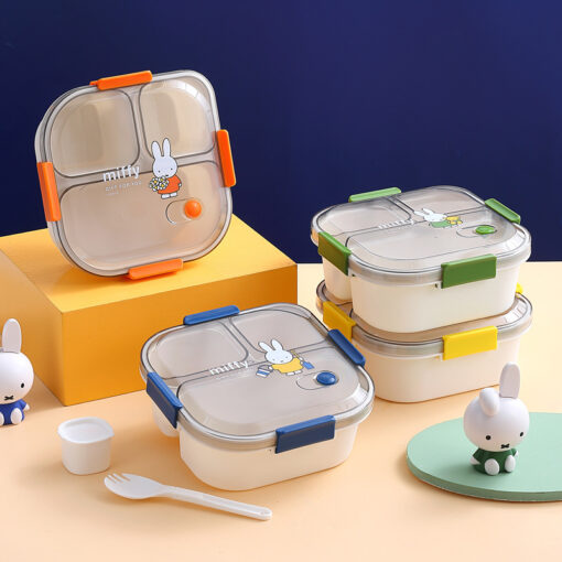 Taper Hermético con 3 Divisiones - Miffy Bunny