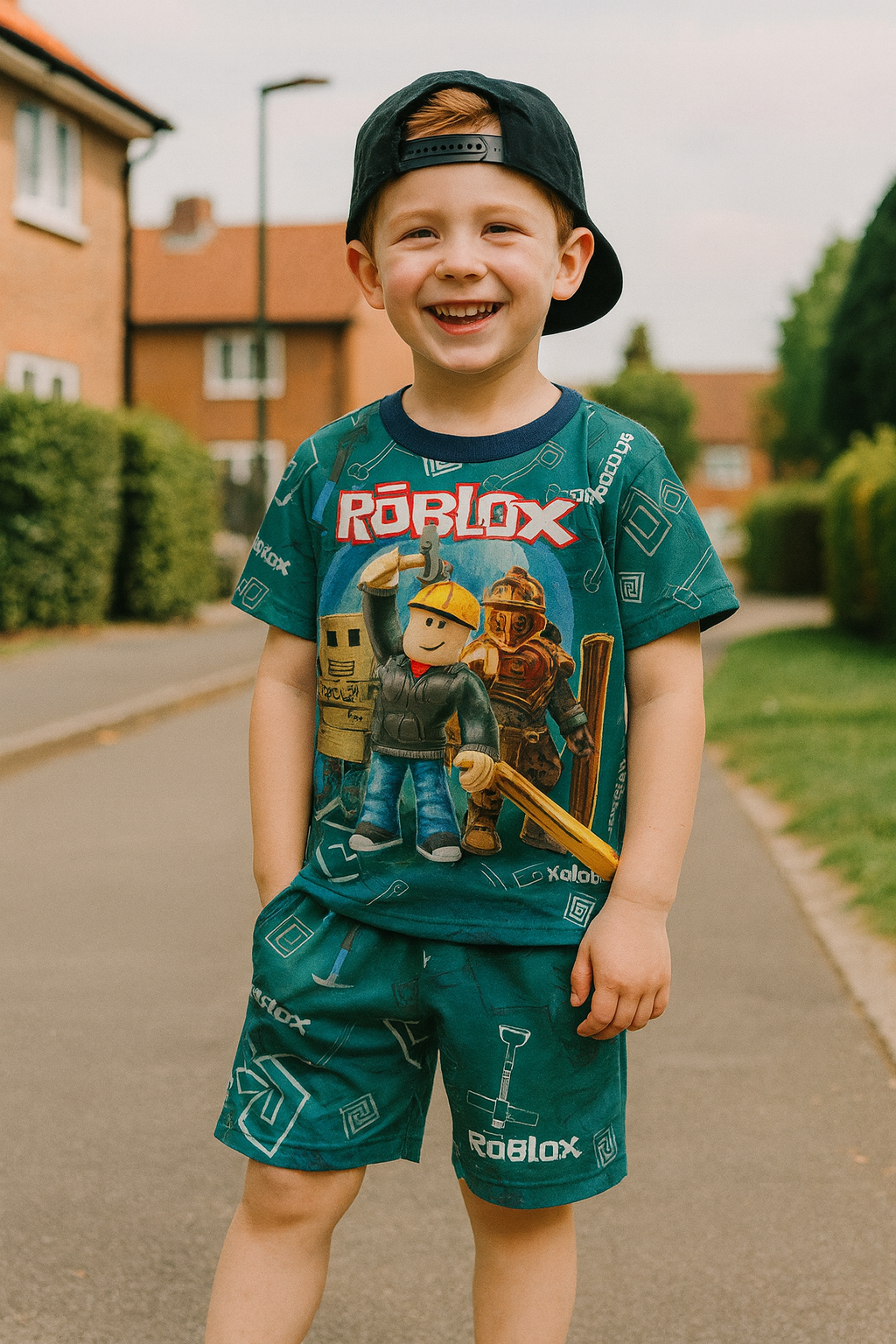 Pijama VERANO KIDS - Roblox 2 Pijama VERANO KIDS - Roblox - Imagen 2