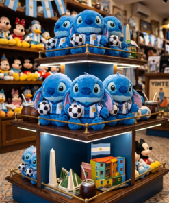 Alternative view of Peluche Argentina - Stitch