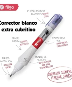 Corrector Lapiz 7ml x 4 - FILGO