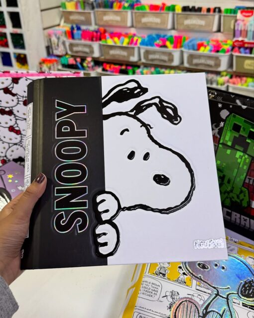 Carpeta Escolar Gancho Nº3 Snoopy - Mooving