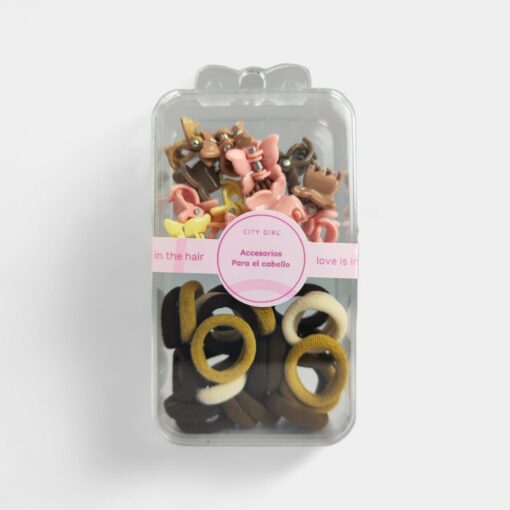 Kit Broches + colitas de Pelo - City - Imagen 2