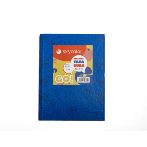 Cuaderno Rayado Forrado Azul - Skycolor