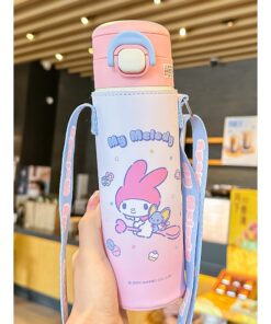 Botella Termica con Funda Sanrio 520Ml