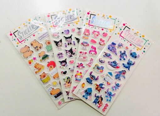 Stickers 3D - Personajes
