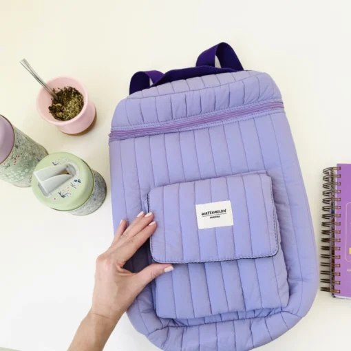 Bolso Matero Matelasse - Lila