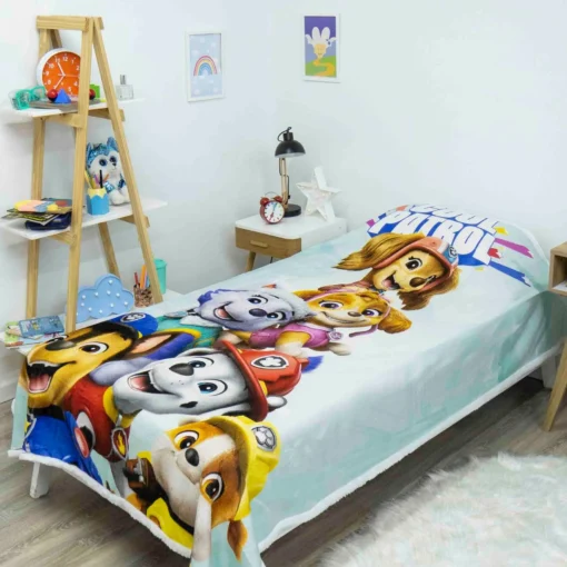 Piñata -Frazada Corderito Paw Patrol Celeste