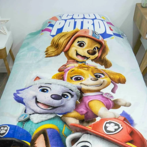 Piñata -Frazada Corderito Paw Patrol Celeste - Imagen 2