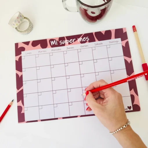 Planner Mensual - Mi super mes