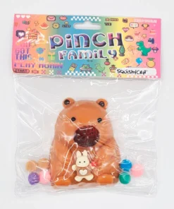Squishy Capybara con Pompon