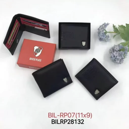 Billetera con escudo metal - River plate