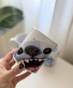 *PREVENTA!!!* Taza de Ceramica STITCH (Cara)