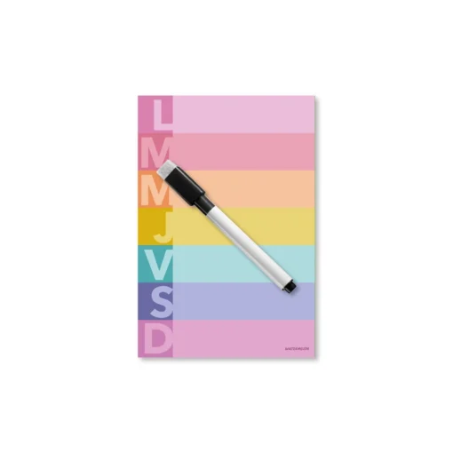 Pizarra Chica - Rainbow