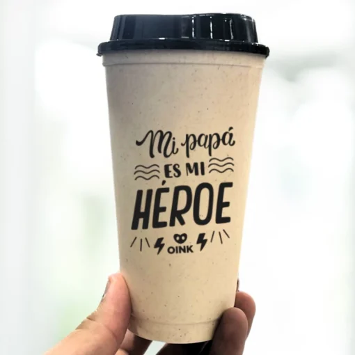 Vaso MUG - Papa sos Mi Heroe OINK