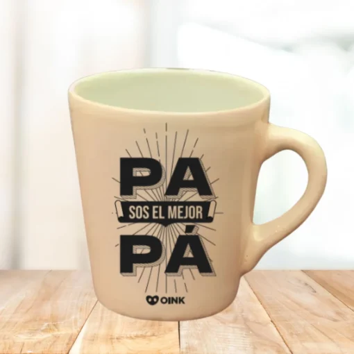 Taza Ceramica Papá - OINK