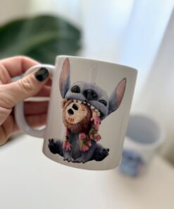 *PREVENTA!!!* Taza de Ceramica STITCH (coco)